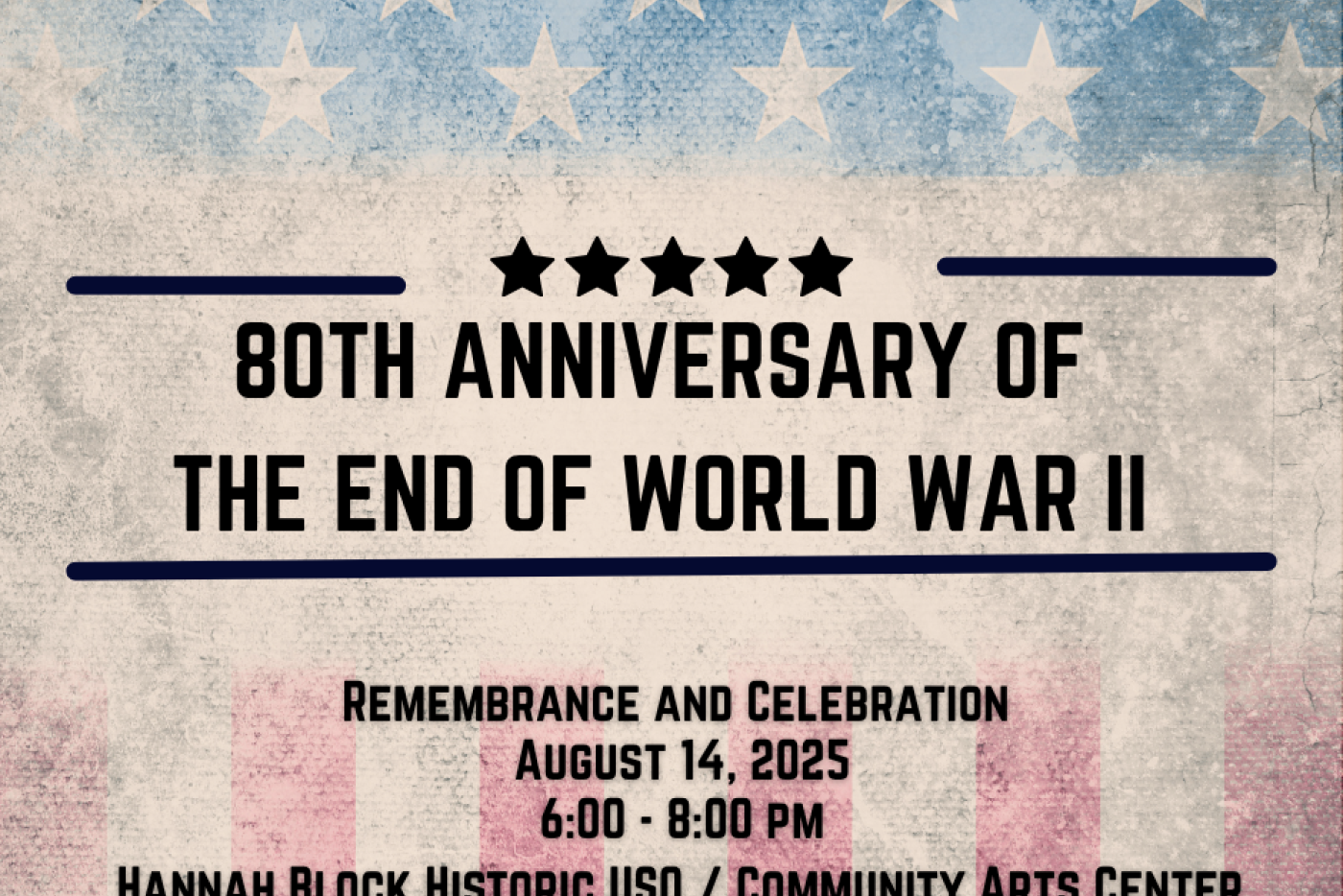80th Anniversary of the End of World War II | america250